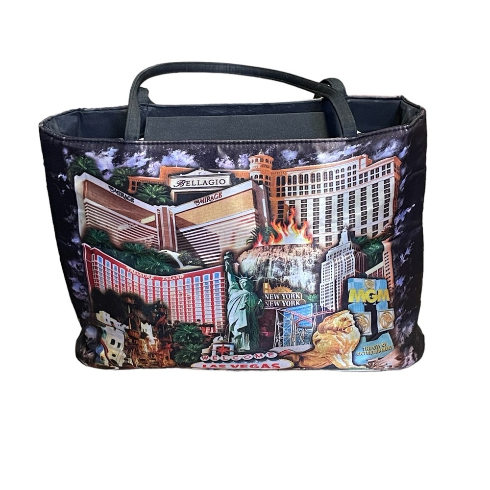 Source Unknown Multicolor Cityscape Tote Bag - image 2